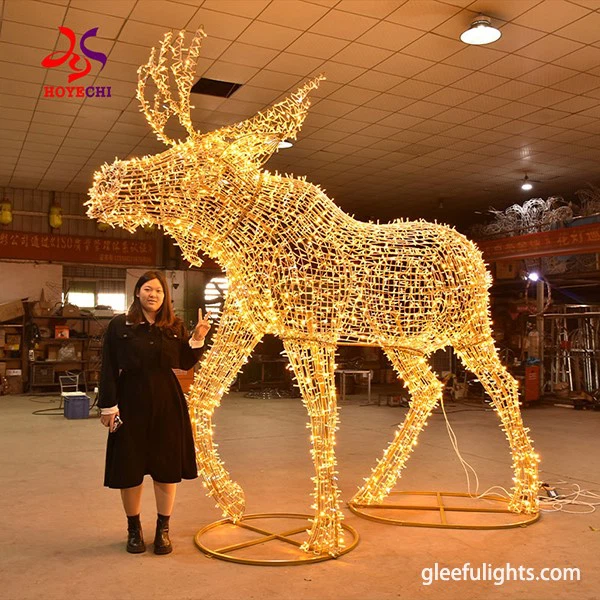 Christmas Deer Lantern Christmas Deer Lantern